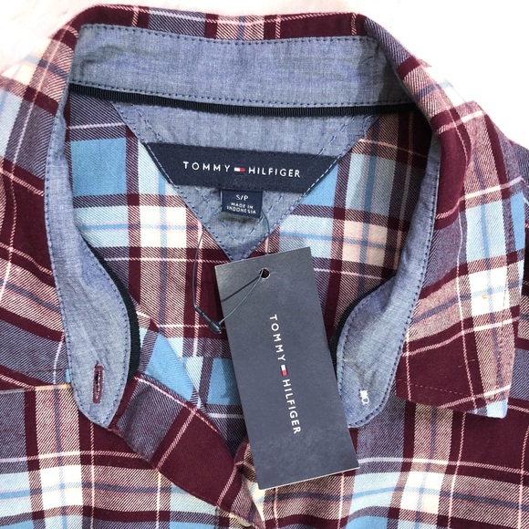 Tommy Hilfiger Plaid Flannel Shirt - Picture 9 of 13